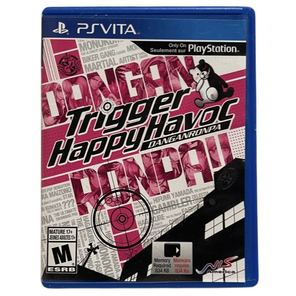 Danganronpa: Trigger Happy Havoc (Sony PlayStation Vita, 2014) Complete In Box